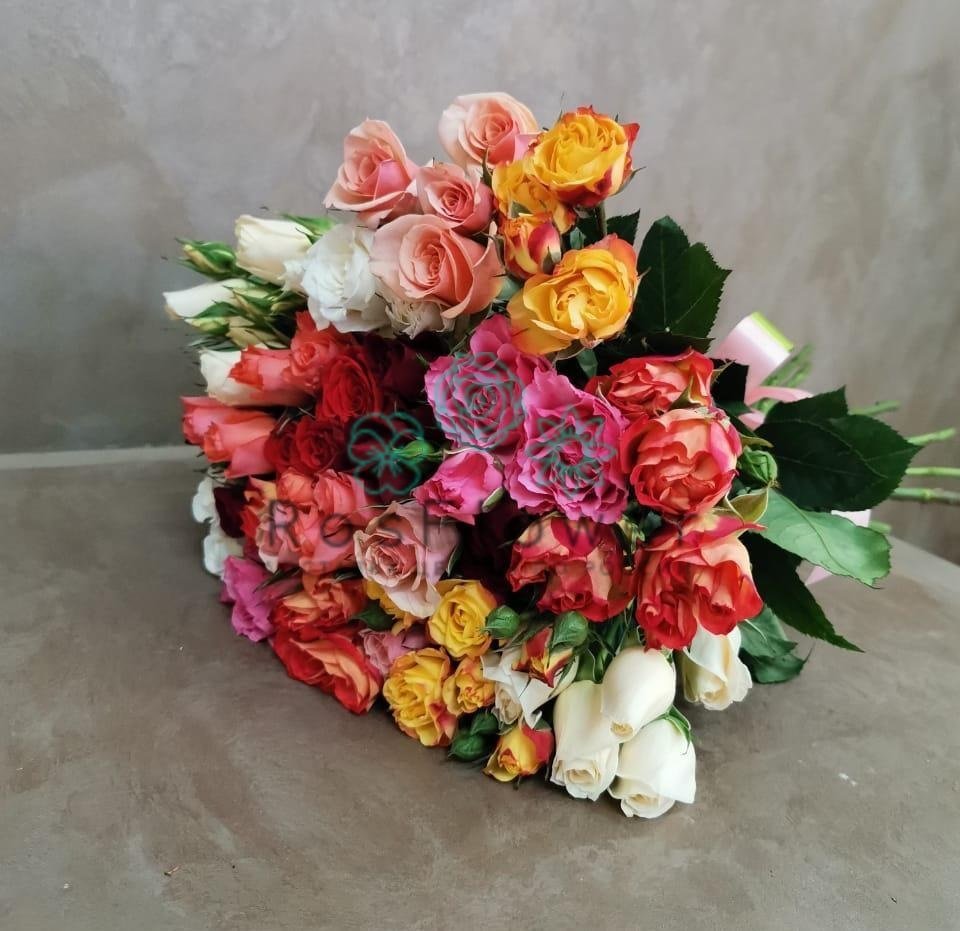 Букет цветов из: Розы в Нижнее Хорошово