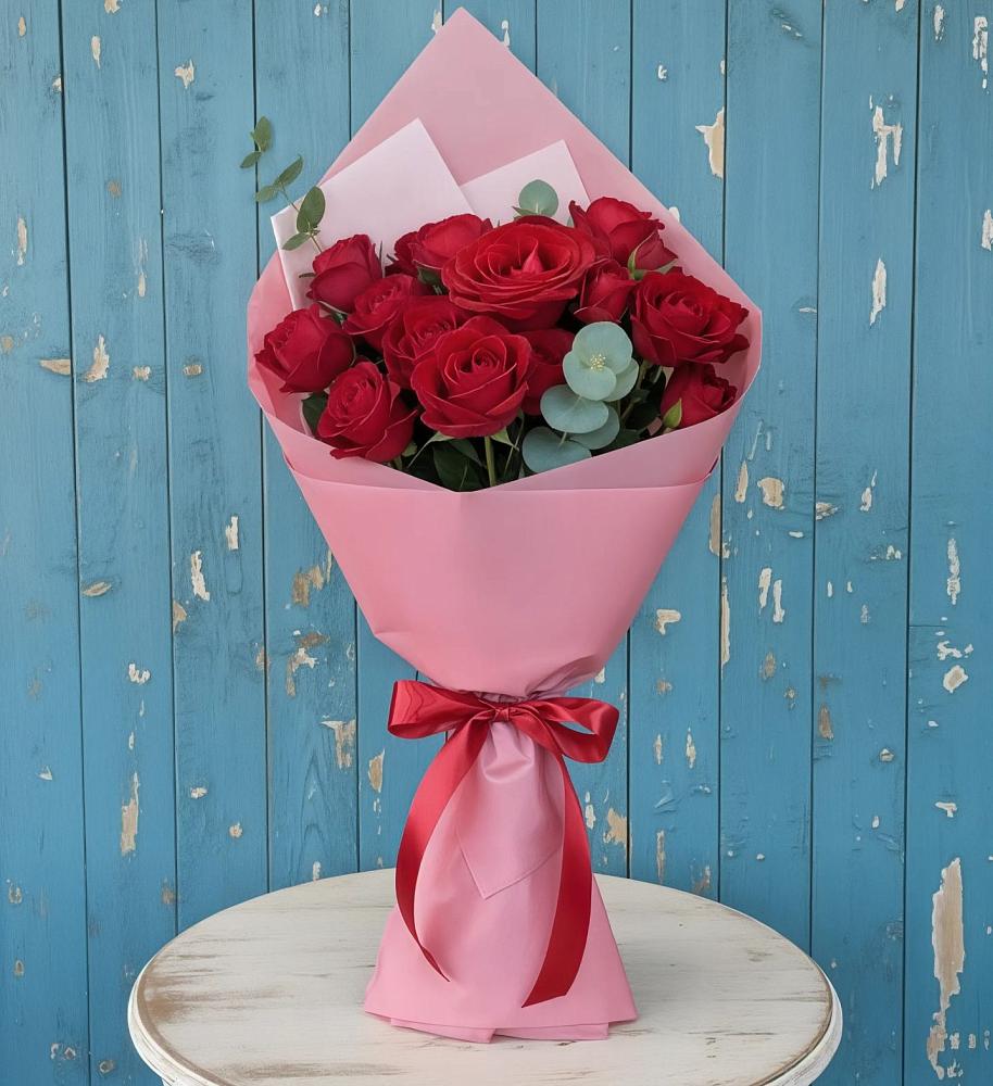 Букет цветов из: Розы в Нижнее Хорошово