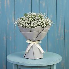 Букет цветов из:  Гипсофила в Нижнее Хорошово