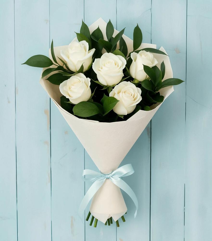 Букет цветов из: Розы в Нижнее Хорошово