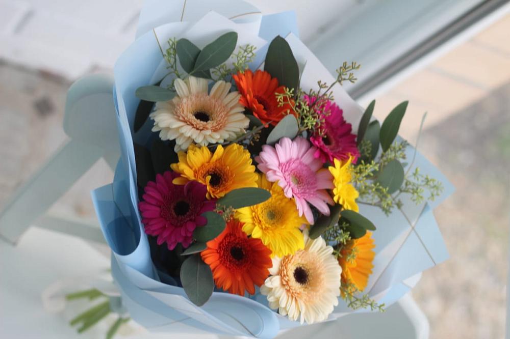 Букет цветов из: Герберы в Нижнее Хорошово