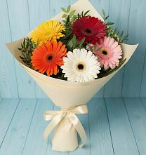 Букет цветов из:  Герберы в Нижнее Хорошово