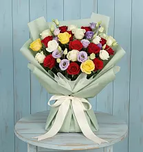 Букет цветов из:  Розы в Нижнее Хорошово