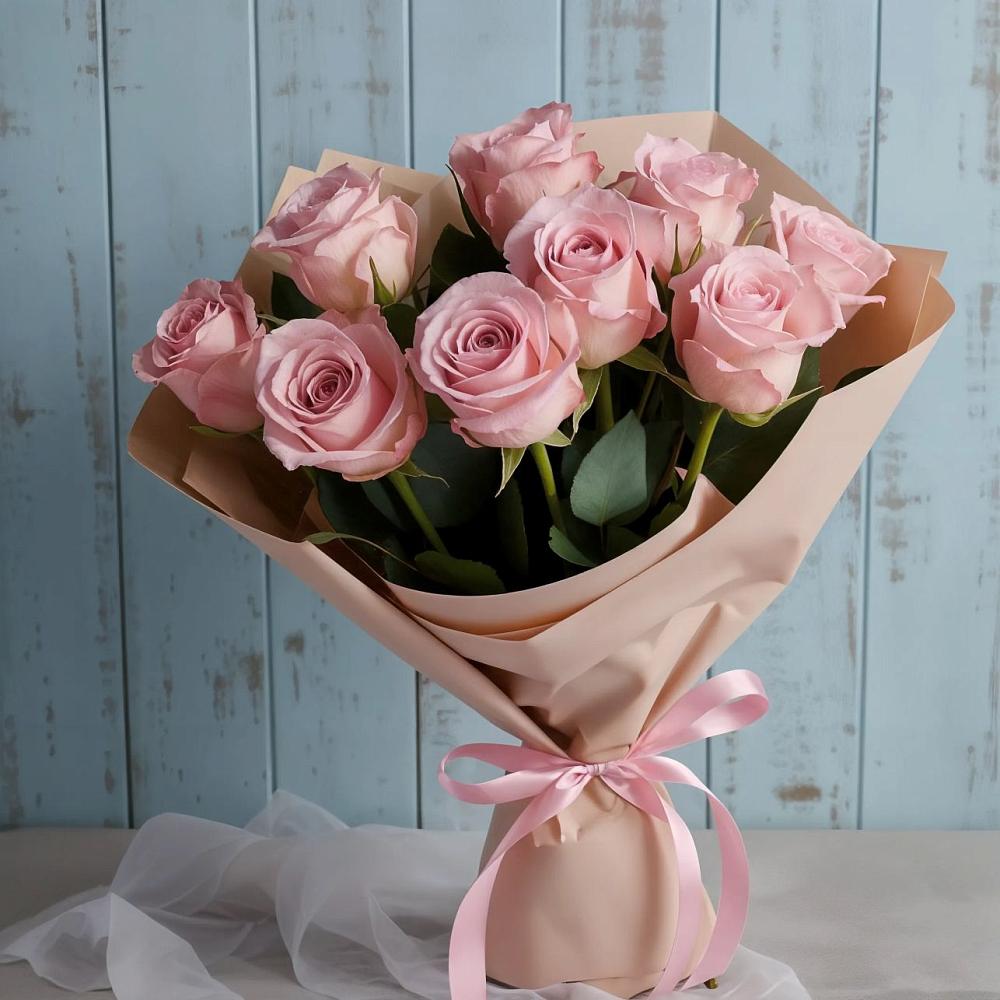 Букет цветов из: Розы в Нижнее Хорошово