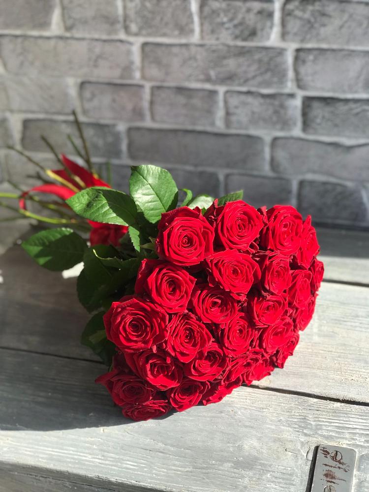 Букет Красные розы Фридом в Нижнее Хорошово