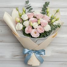 Букет цветов из:  Лизиантусы #REPLACE_PRED# Нижнее Хорошово