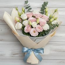 Букет цветов из:  Лизиантусы в Нижнее Хорошово