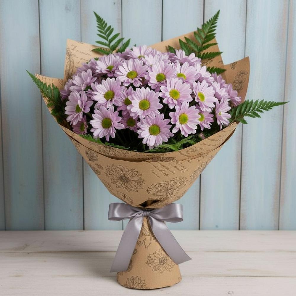 Букет цветов из: Хризантемы в Нижнее Хорошово
