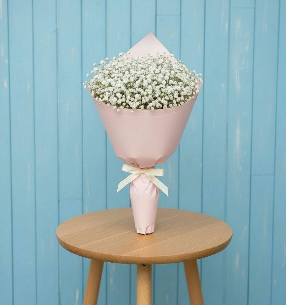 Букет цветов из: Гипсофила в Нижнее Хорошово