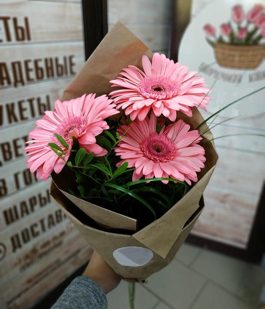 Букет цветов из: Герберы в Нижнее Хорошово