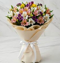 Букет цветов из:  Альстромерии #REPLACE_PRED# Нижнее Хорошово