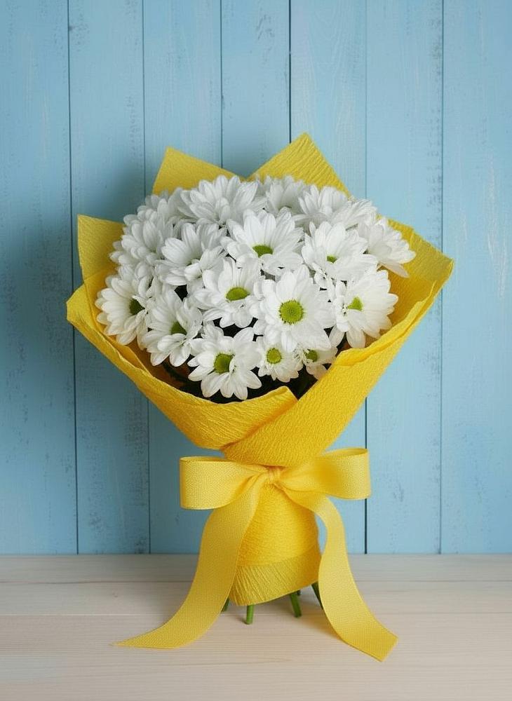 Букет цветов из: Хризантемы в Нижнее Хорошово