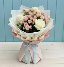 Букет цветов из:  Розы в Нижнее Хорошово