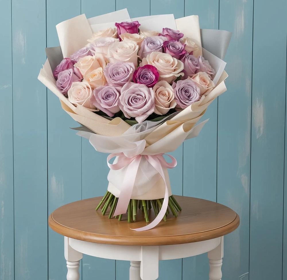 Букет цветов из: Розы в Нижнее Хорошово