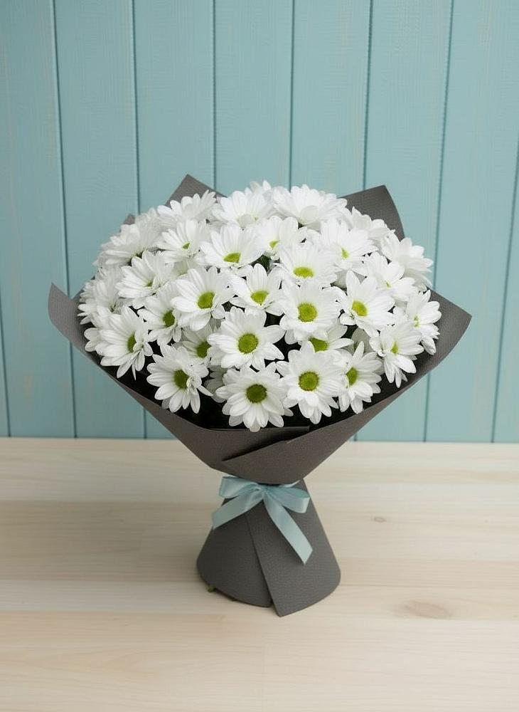 Букет цветов из: Хризантемы в Нижнее Хорошово