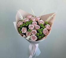 Букет цветов из:  Розы и Хризантемы в Нижнее Хорошово