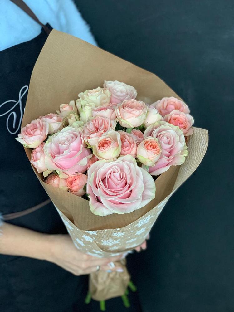 Букет цветов из: Хризантемы и Розы в Нижнее Хорошово