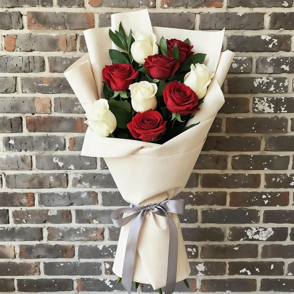 Букет цветов из: Розы в Нижнее Хорошово