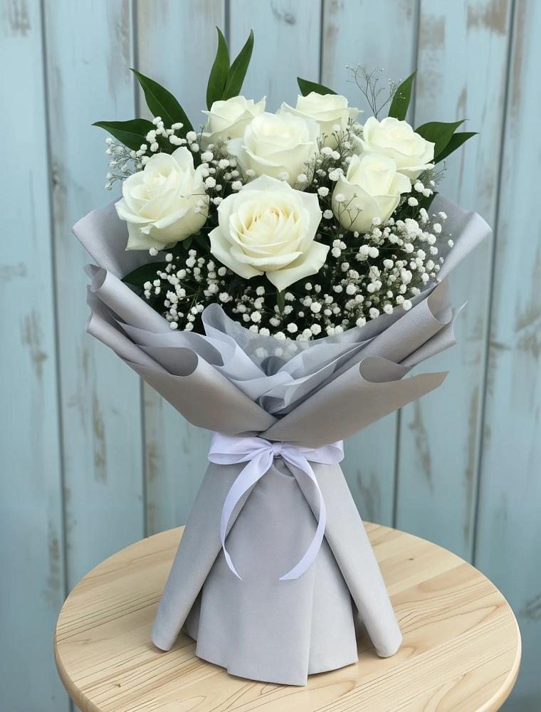 Букет цветов из: Розы в Нижнее Хорошово