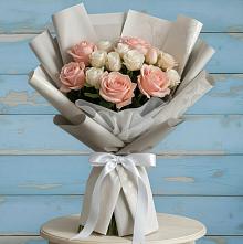 Букет цветов из:  Розы #REPLACE_PRED# Нижнее Хорошово