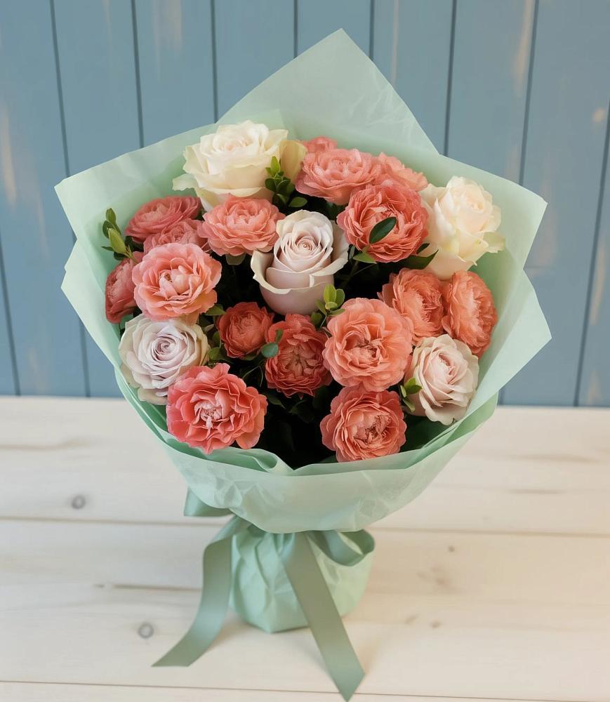 Букет цветов из: Розы в Нижнее Хорошово