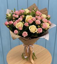 Букет цветов из:  Розы в Нижнее Хорошово