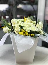 Цветочная композиция из Розы  в Нижнее Хорошово