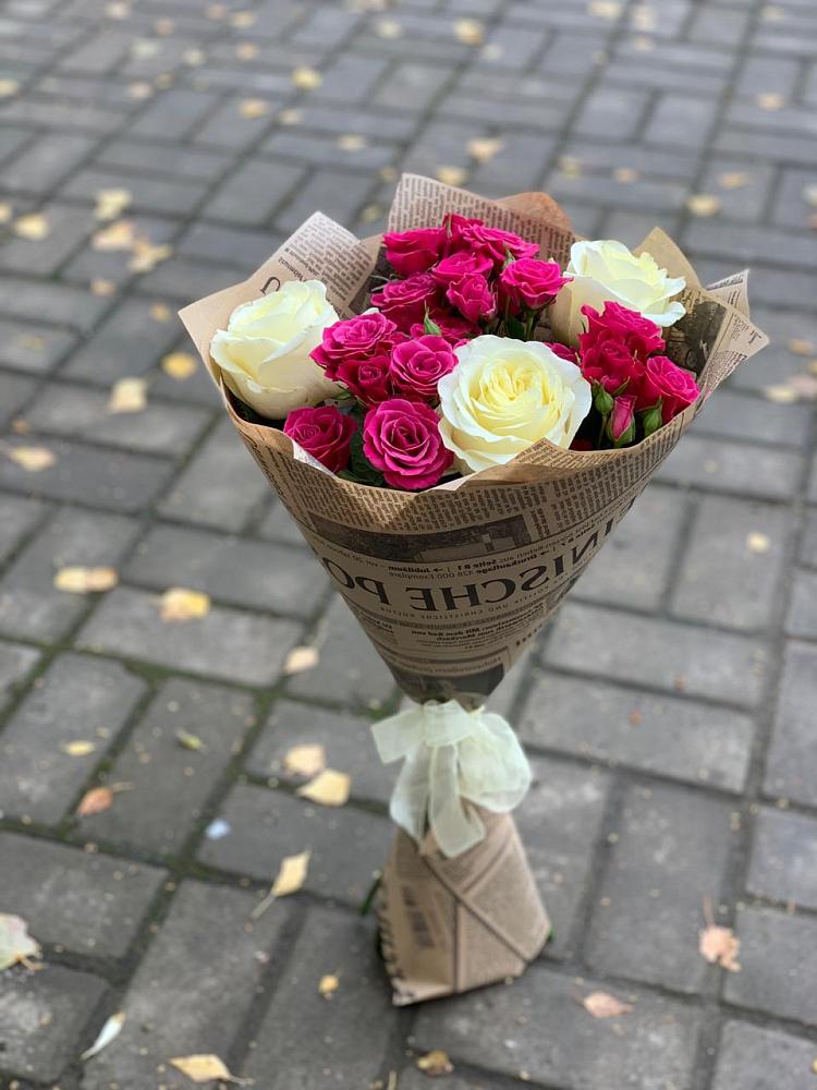 Букет цветов из: Розы в Нижнее Хорошово