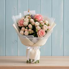 Букет цветов из:  Розы в Нижнее Хорошово