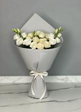 Букет цветов из:  Розы и Лизиантусы в Нижнее Хорошово